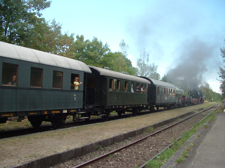 Plandampf-Gterzug Feuchtwangen August 2016