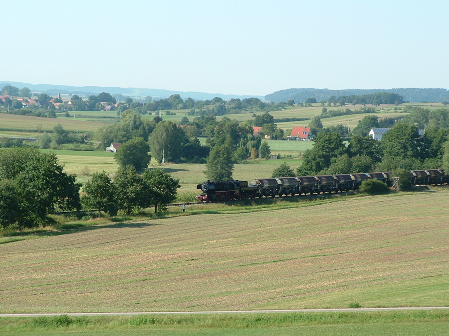 Plandampf-Gterzug Schopfloch August 2016