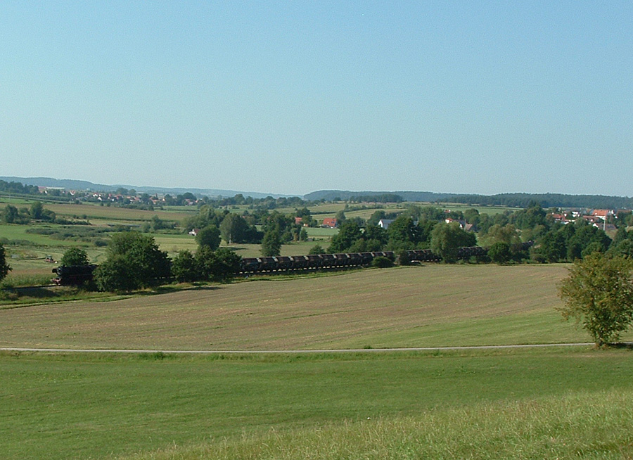 Plandampf-Gterzug Schopfloch August 2016