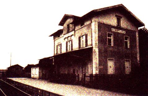 Bahnhof Schopfloch 1985